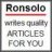Ronsolo